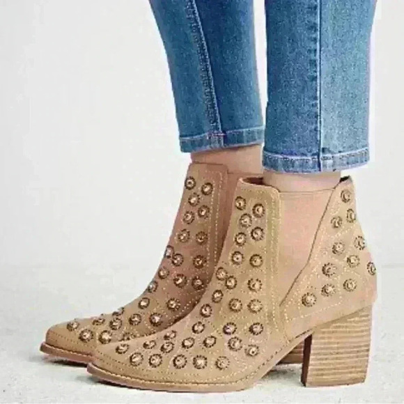 Free People Jeffrey Campbell After Dark rhinestone boots - Picture 5 of 6